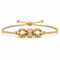 Knotted Heritage Clasp Bracelet design rendering