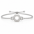 Honeycomb Lock Bracelet design rendering