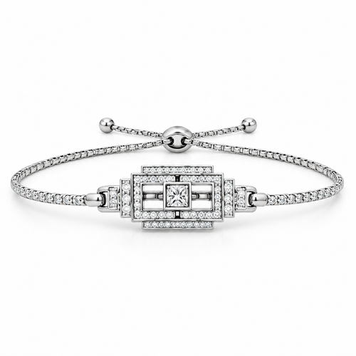 Deco Gate Lock Bracelet design rendering